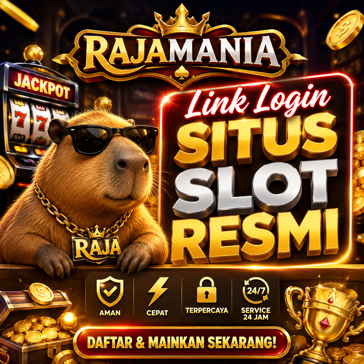 RAJAMANIA - Situs Slot Online Terbaik Dengan Riwayat Scatter Hitam Terbanyak